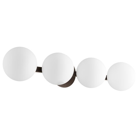 Quorum 4Lt Globe Vanity - Ob 539-4-86